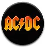 Load image into Gallery viewer, AC/DC Button Pins 1&quot; - Choose Your Style!
