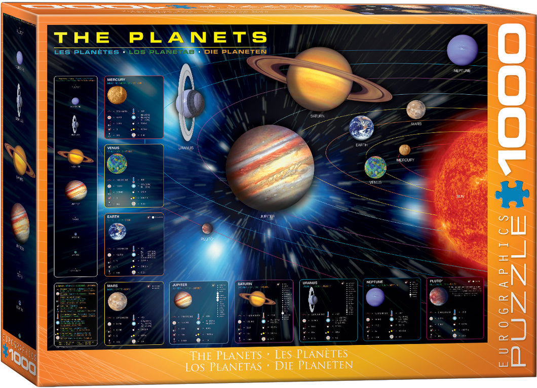 The Planets 1,000 Piece Puzzle