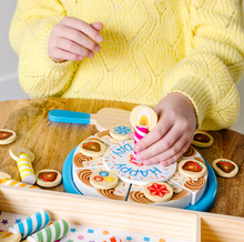 Load image into Gallery viewer, Wooden Birthday Cake Play Set - Melissa &amp; Doug
