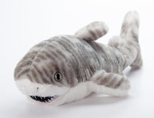 Load image into Gallery viewer, Zoologee 21" Tiger Shark Plush
