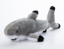 Load image into Gallery viewer, Zoologee 16" Blacktip Shark Plush
