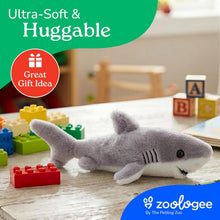 Load image into Gallery viewer, Zoologee 12" Scoopz Great White Shark Plush
