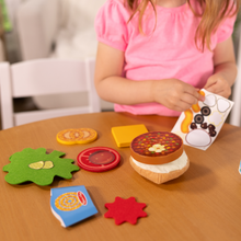 Load image into Gallery viewer, What is for Lunch? Surprise Meal Play Food Set - Melissa &amp; Doug
