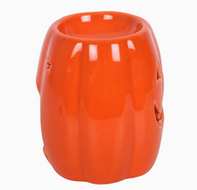 Load image into Gallery viewer, Jack-O&#39;-Lantern Halloween Oil Burner and Wax Warmer
