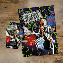 Load image into Gallery viewer, Beetlejuice Coffin Box 500 Piece Jigsaw Puzzle
