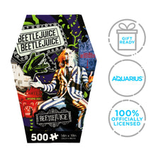 Load image into Gallery viewer, Beetlejuice Coffin Box 500 Piece Jigsaw Puzzle
