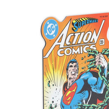 Load image into Gallery viewer, Superman Action Comics Cover Design Metal Sign
