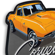 Load image into Gallery viewer, Corvette Sting Ray Metal Sign
