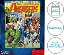 Load image into Gallery viewer, Marvel Avengers 500 Piece Cover Puzzle
