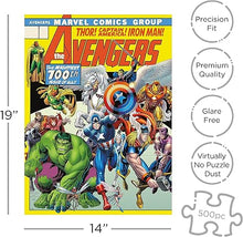 Load image into Gallery viewer, Marvel Avengers 500 Piece Cover Puzzle
