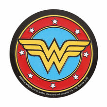 Load image into Gallery viewer, Wonder Woman Logo Embossed Metal Magnet
