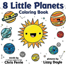 Load image into Gallery viewer, 8 Little Planets Coloring Book
