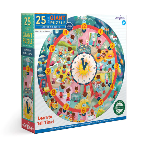 Around the Clock Puzzle - 25 Piece