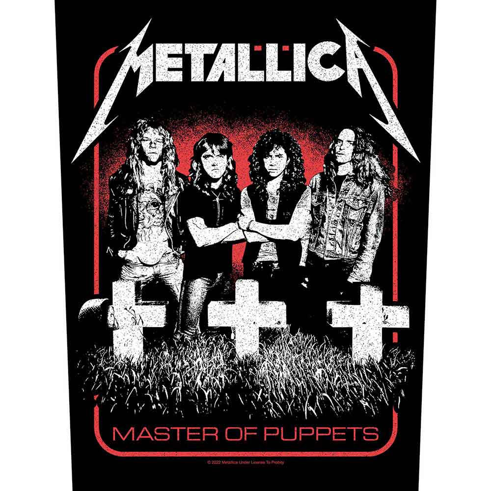Metallica Master of Puppets Back Patch