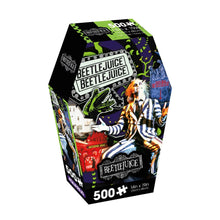 Load image into Gallery viewer, Beetlejuice Coffin Box 500 Piece Jigsaw Puzzle
