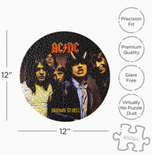 Load image into Gallery viewer, AC/DC Highway To Hell 450 Piece Picture Disc Jigsaw Puzzle
