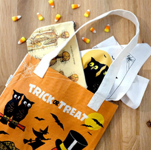 Load image into Gallery viewer, Trick or Treat Vintage Tote Bag
