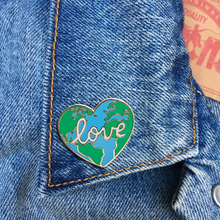 Load image into Gallery viewer, Earth Love Enamel Pin

