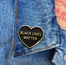 Load image into Gallery viewer, Black Lives Matter Enamel Pin
