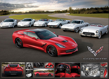Load image into Gallery viewer, Corvette Stingray It Runs in the Family 1,000 Piece Puzzle
