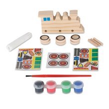 Load image into Gallery viewer, Created by Me! Train Wooden Craft Kit - Melissa &amp; Doug
