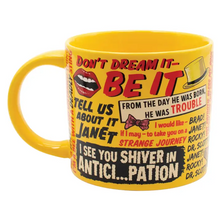 Load image into Gallery viewer, Rocky Horror Picture Show Quotes Mug
