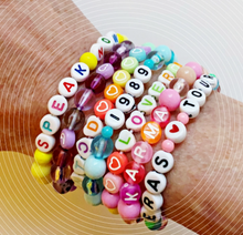 Load image into Gallery viewer, Taylor Swift Eras Tour Stretchy Beaded Friendship Bracelet
