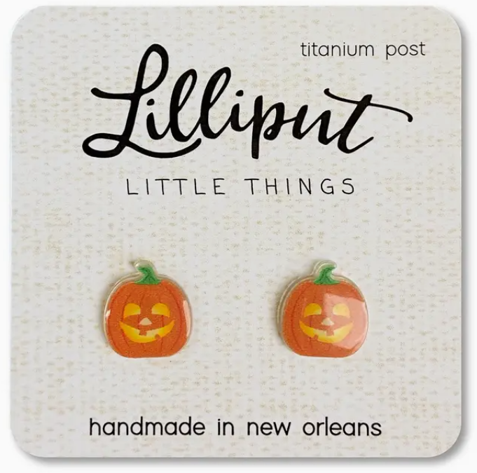 Jack O' Lantern Earrings