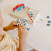 Load image into Gallery viewer, Created by Me! Race Car Wooden Craft Kit - Melissa &amp; Doug
