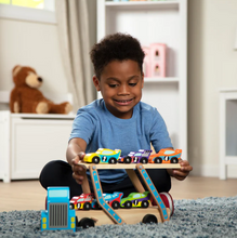 Load image into Gallery viewer, Mega Race Car Carrier - Melissa &amp; Doug
