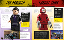 Load image into Gallery viewer, LEGO DC Character Encyclopedia (New Edition) with Exclusive Mini Figure
