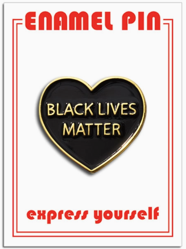 Black Lives Matter Enamel Pin