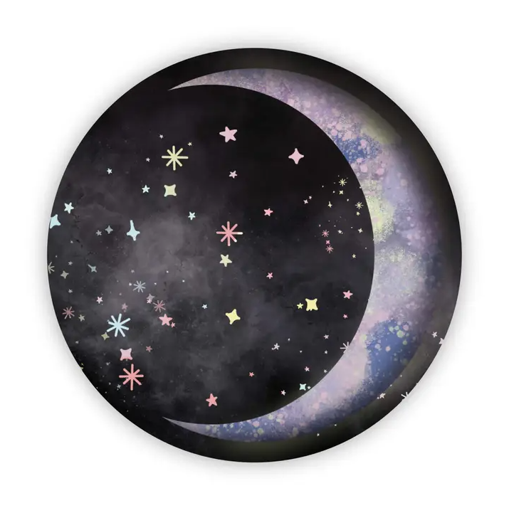 Galaxy Moon Sticker