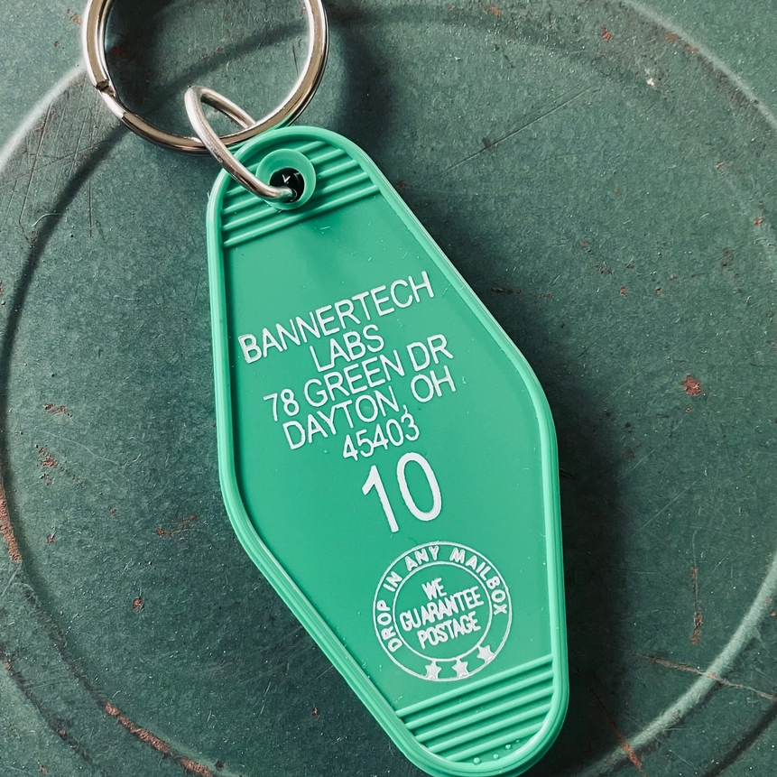 The Hulk Bannertech Labs Motel Key Fob