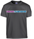 Vintage Longway Planetarium T-Shirt (Youth Small, Charcoal Gray only)