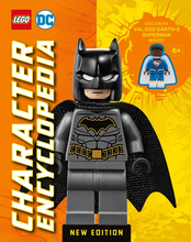Load image into Gallery viewer, LEGO DC Character Encyclopedia (New Edition) with Exclusive Mini Figure

