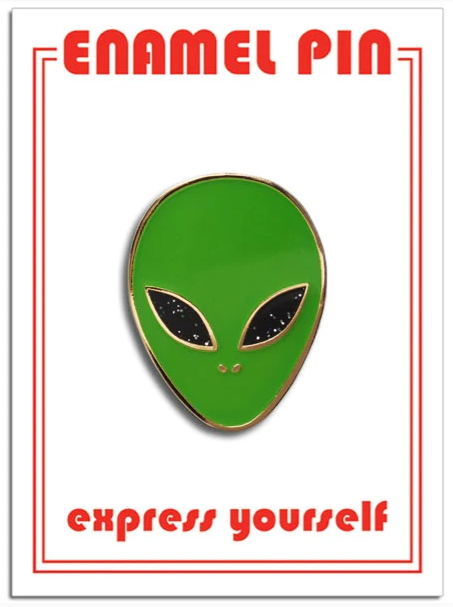 Alien Enamel Pin