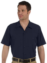 Load image into Gallery viewer, Buick Authorized Service Dickies® Buick Mechanic Shop Shirt - NAVY BLUE or BLACK
