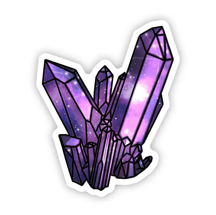 Galaxy Crystal Sticker