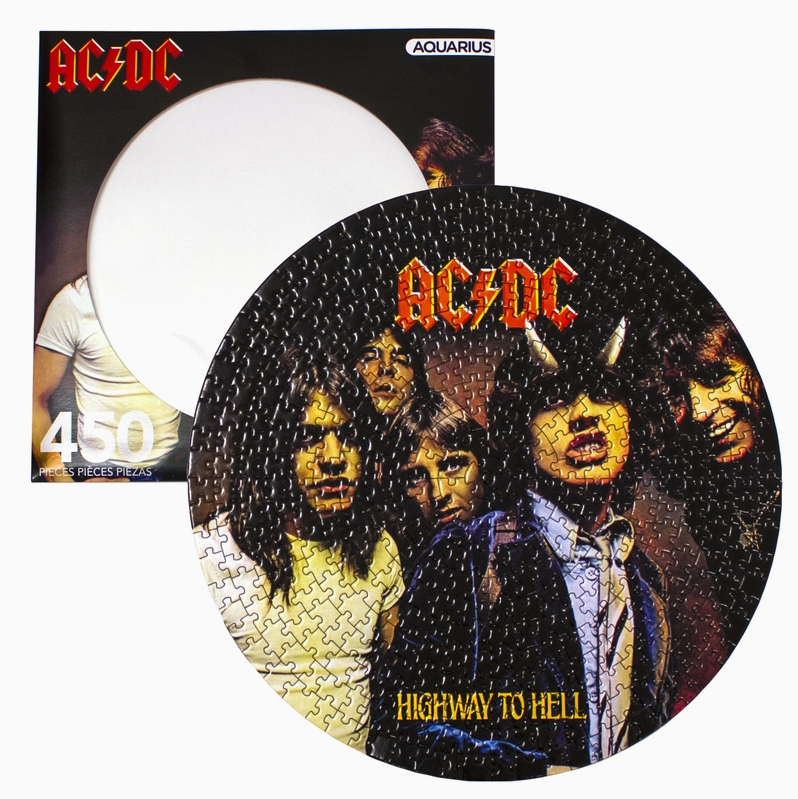 AC/DC Highway To Hell 450 Piece Picture Disc Jigsaw Puzzle