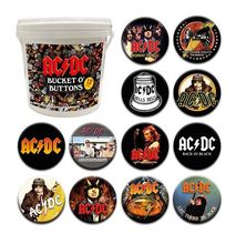 Load image into Gallery viewer, AC/DC Button Pins 1&quot; - Choose Your Style!
