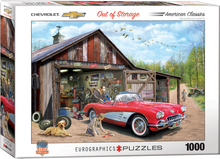 Load image into Gallery viewer, Out of Storage 1959 Corvette 1,000 Piece Puzzle
