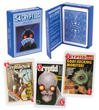Load image into Gallery viewer, Cryptids and Legendary Creatures Playing Cards Boxed Set
