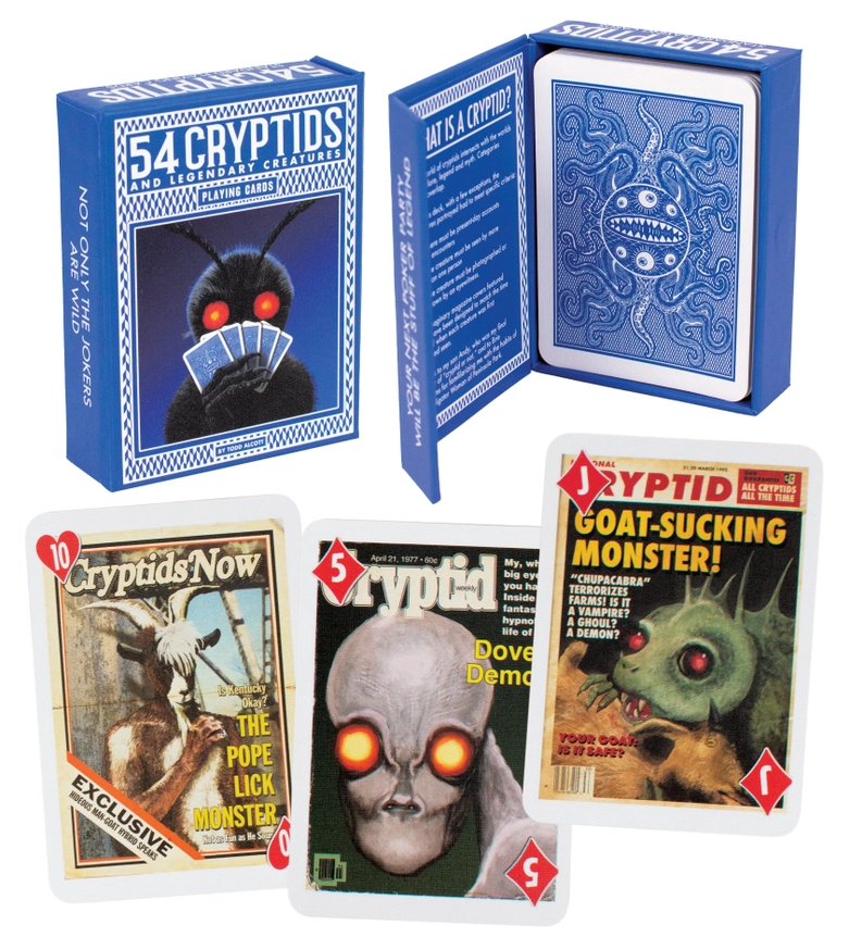 Cryptids and Legendary Creatures Playing Cards Boxed Set