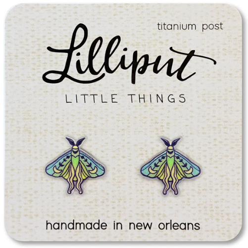 Luna Moth Earrings
