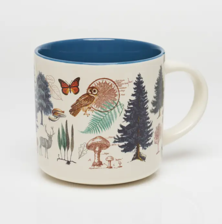 Woodland Forest Ceramic Mug