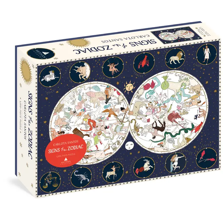 Signs of the Zodiac 1,000-Piece Puzzle