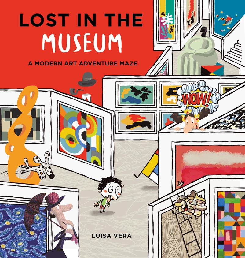 Let's Go To the Museum: A Modern Art Adventure Maze Book