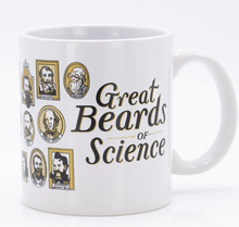 Load image into Gallery viewer, Great Beards of Science Mega Mug | 20 oz
