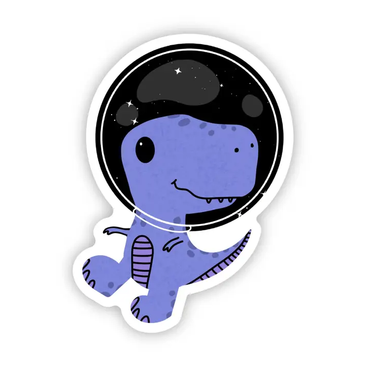Dinosaur Astronaut Sticker